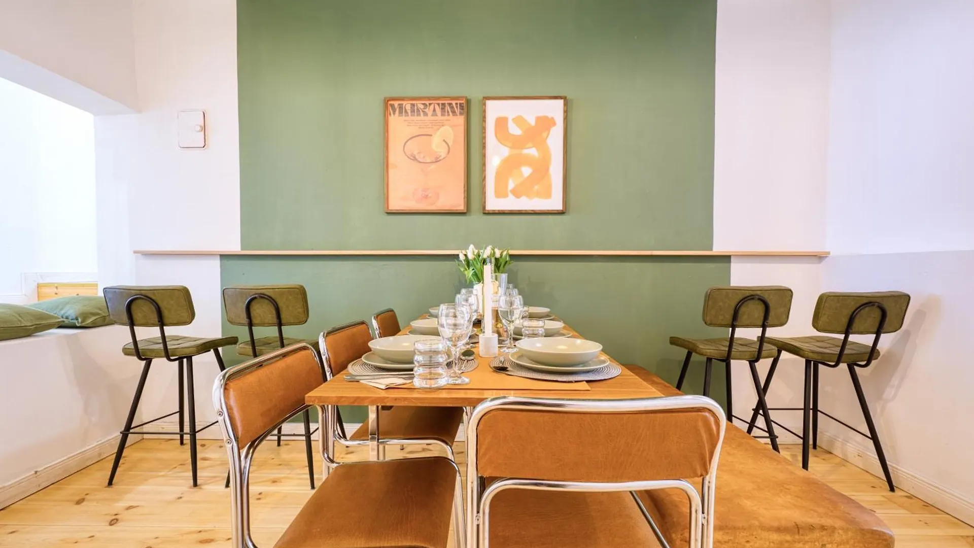 Mitten Im Kreuzberger Kiezleben - Geraeumig & Charmant - 3 Sz Auf 140Qm Berlin Apartment